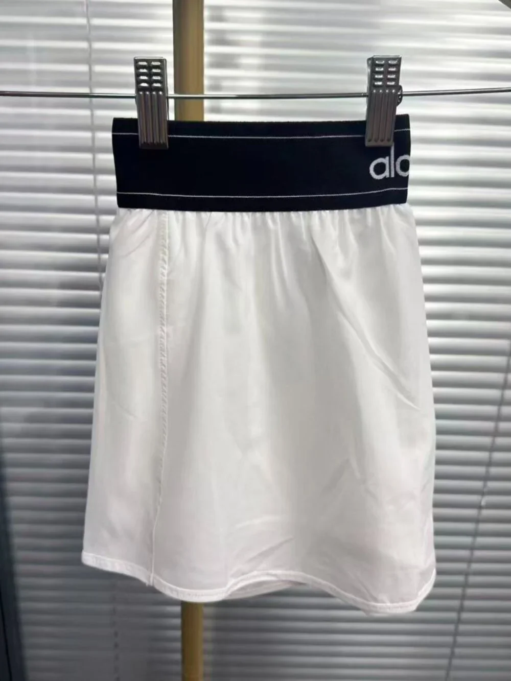 NWT ALO Yoga🧇Match Point Tennis Skirt White🍮Versatile Activewear
